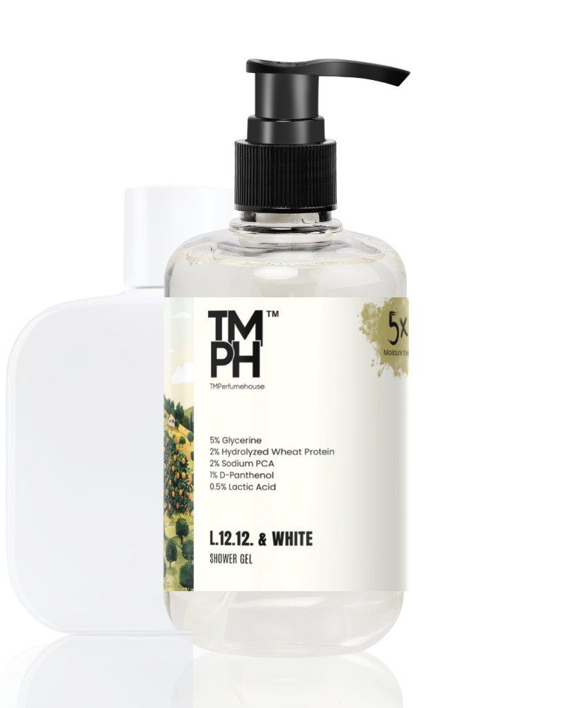 L.12.12. White Inspired Shower Gel – Clean Freshness & Deep Skin Care