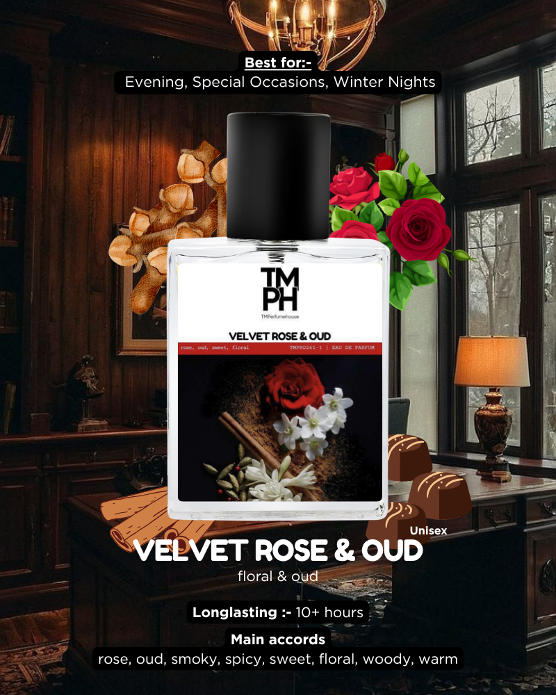 Velour Rose & Oud – Inspired perfume | TMPerfumehouse