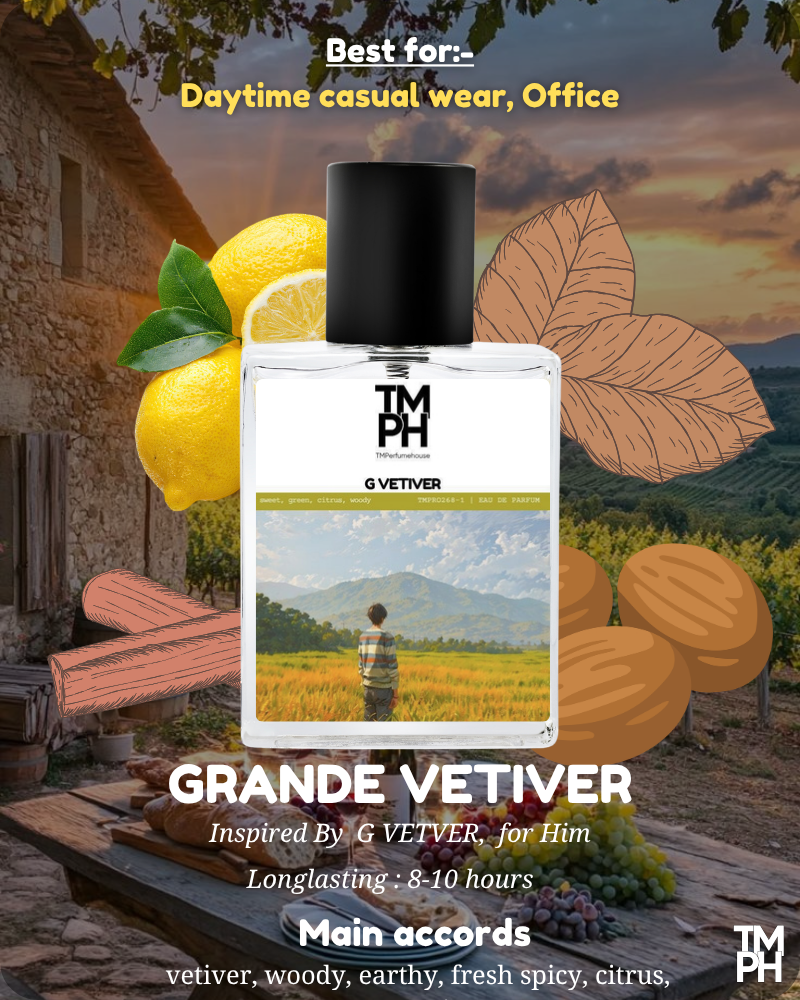 Grande Vetiver – Inspired perfume | TMPerfumehouse