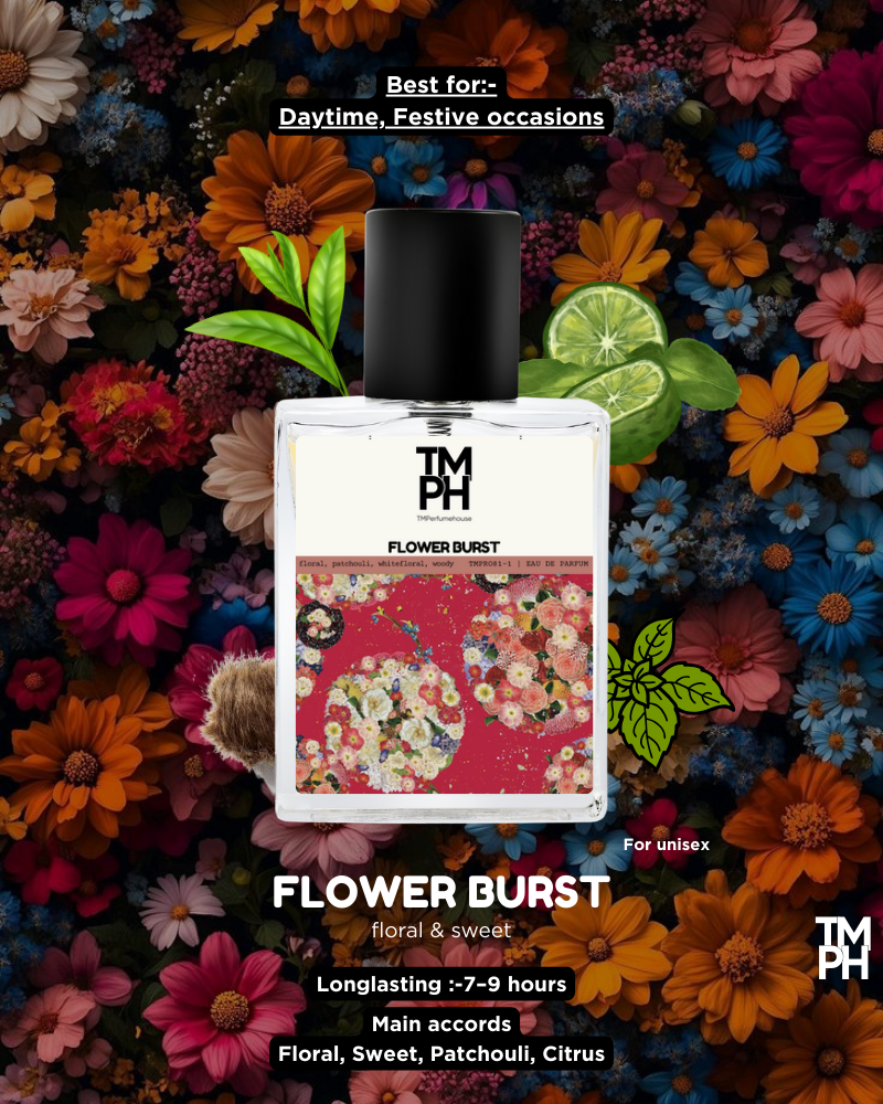 flower burst  –  | Premium Long Lasting Perfume for Women